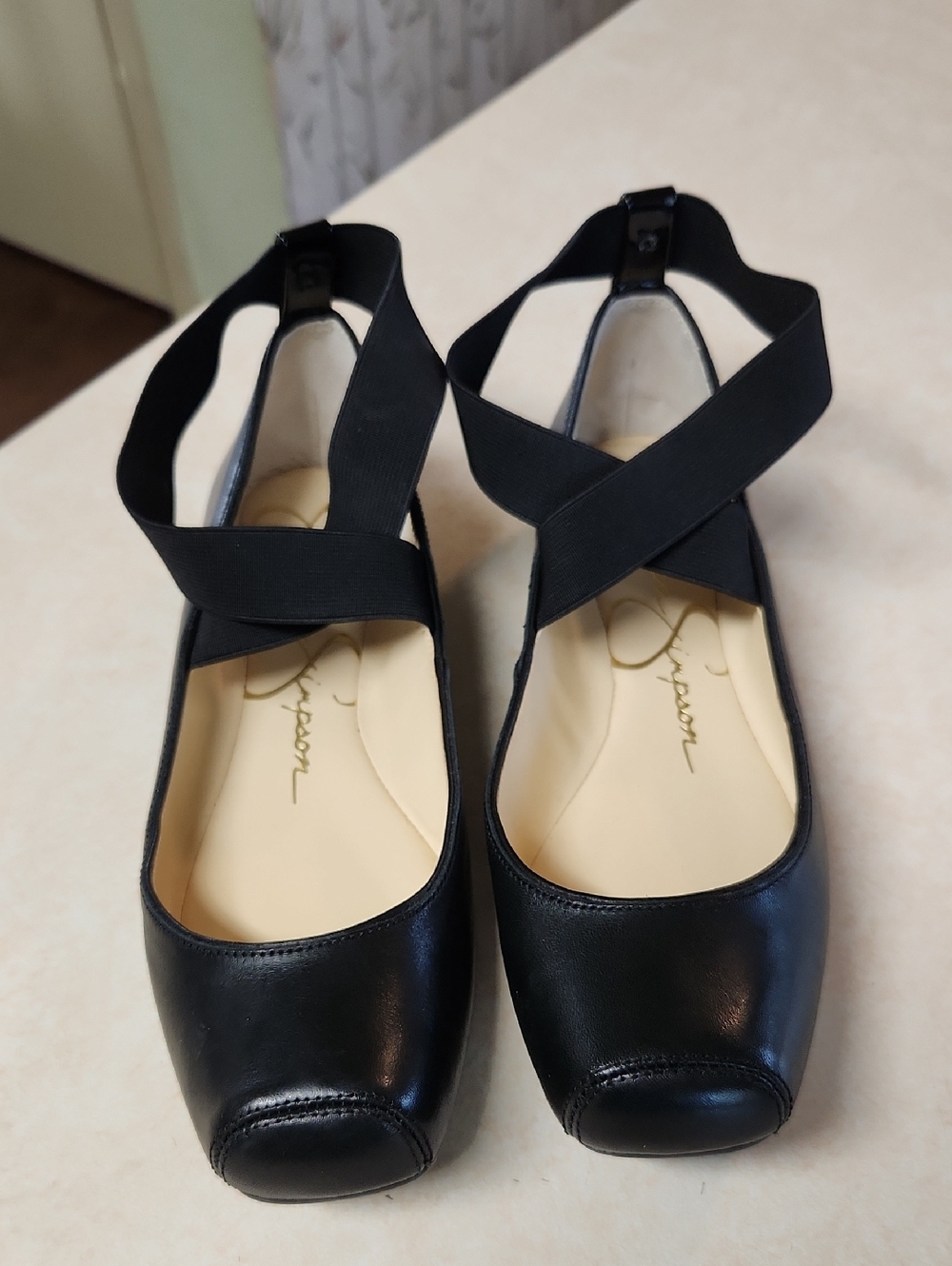 NEW Jessica Simpson Women's Mandalaye Ballet Flat black 8M - Picture 2 of 8